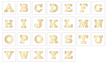 Load image into Gallery viewer, 14k Gold Varsity Initial and Diamond Necklace
