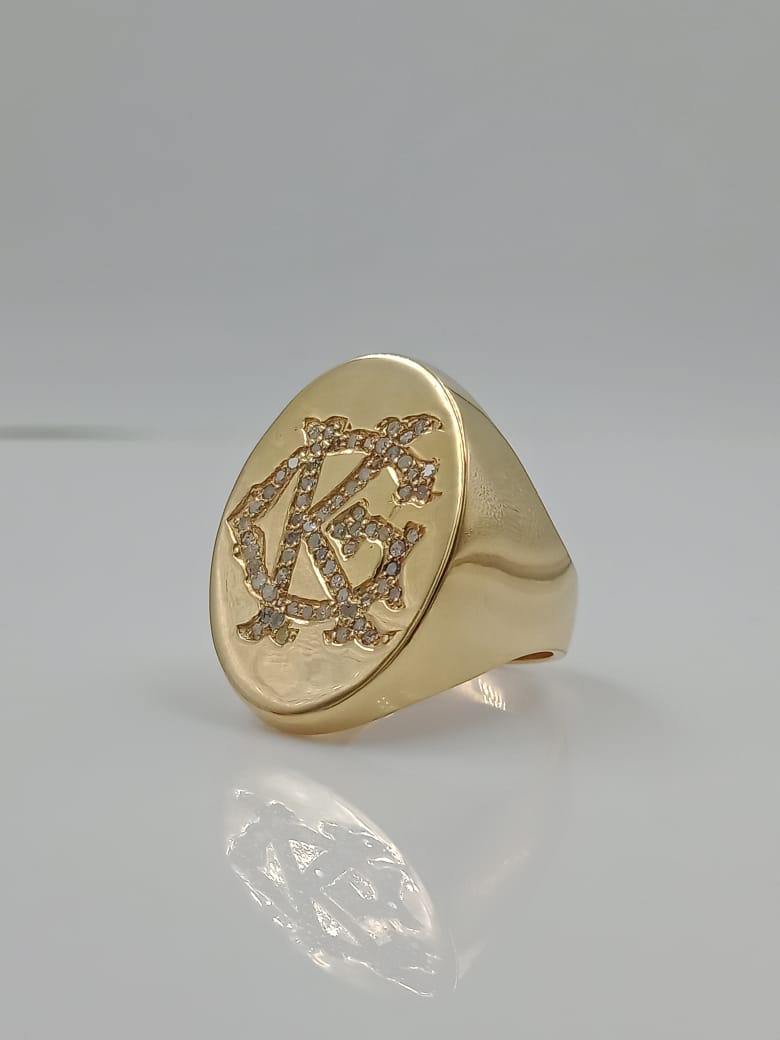 Diamond Signet Ring